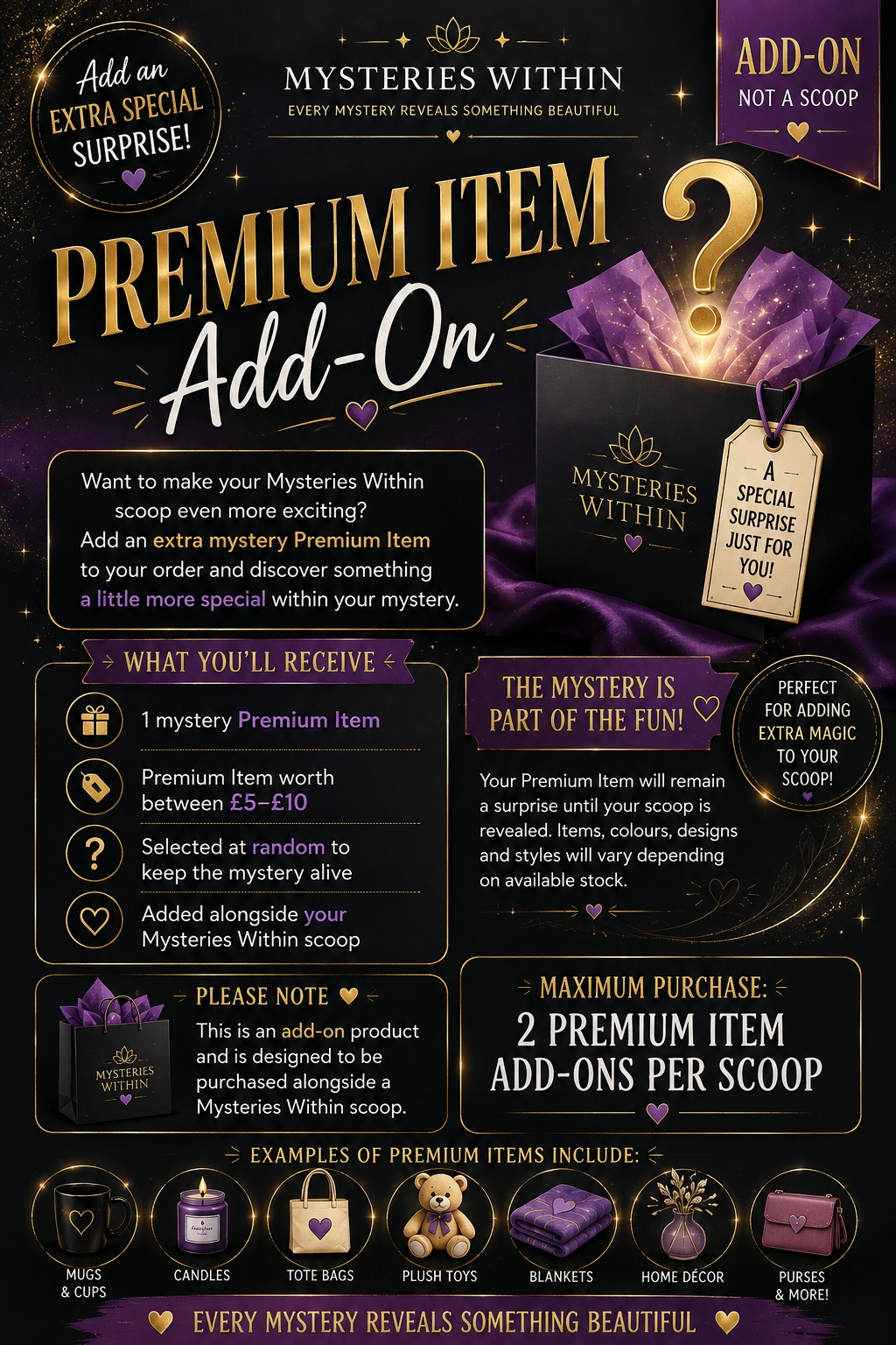 Premium Item Add-On