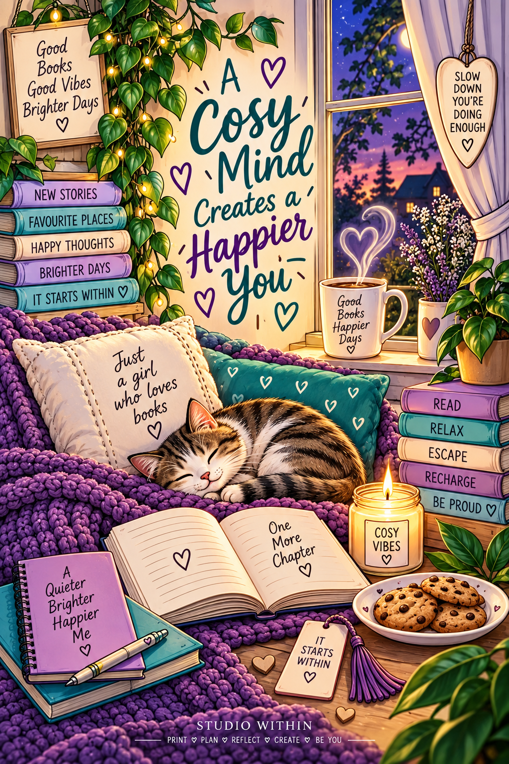 FREE Cosy Colouring Pages Mini Collection | Printable pages