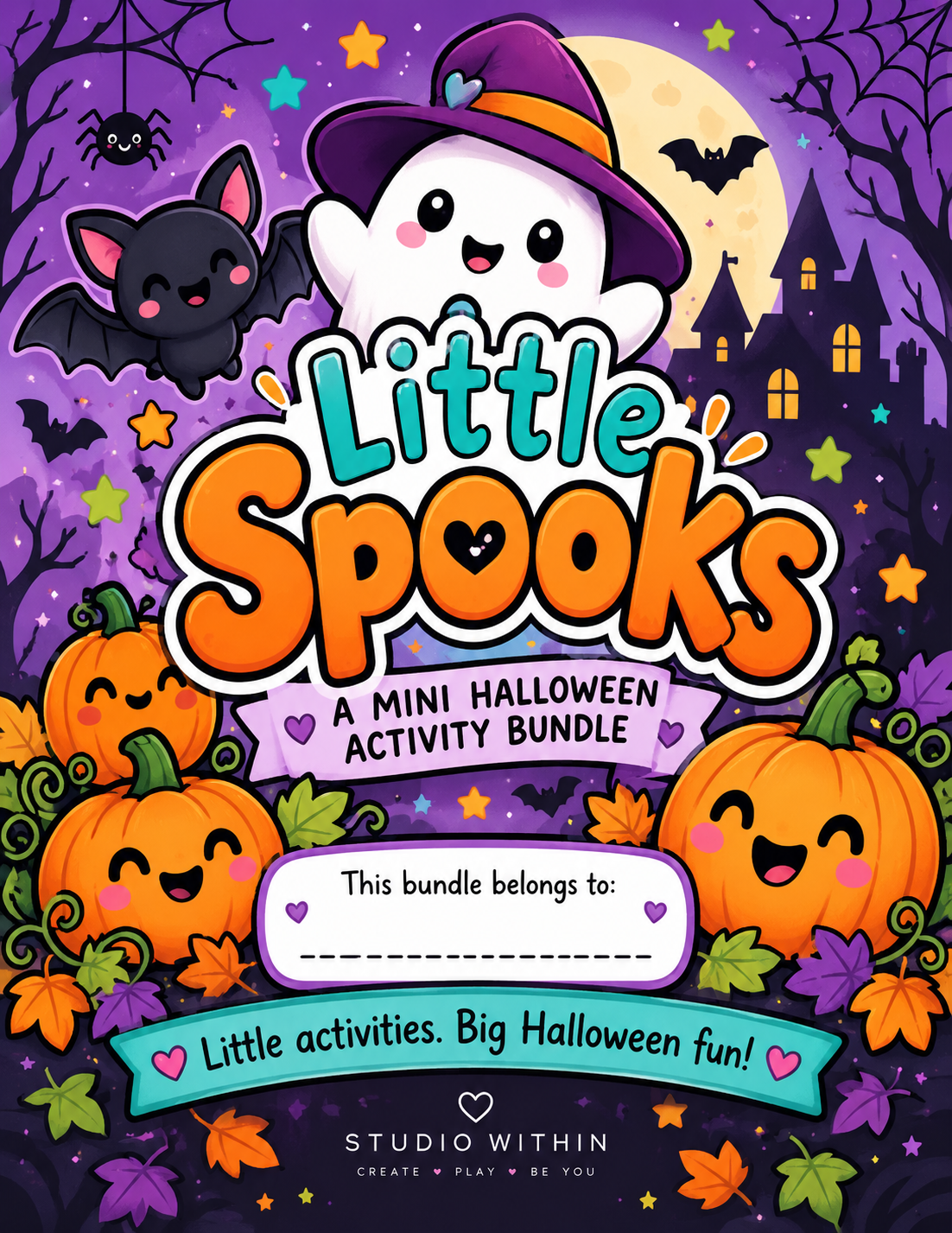 Little Spooks | FREE Halloween Activity Bundle for Kids | Printable PDF