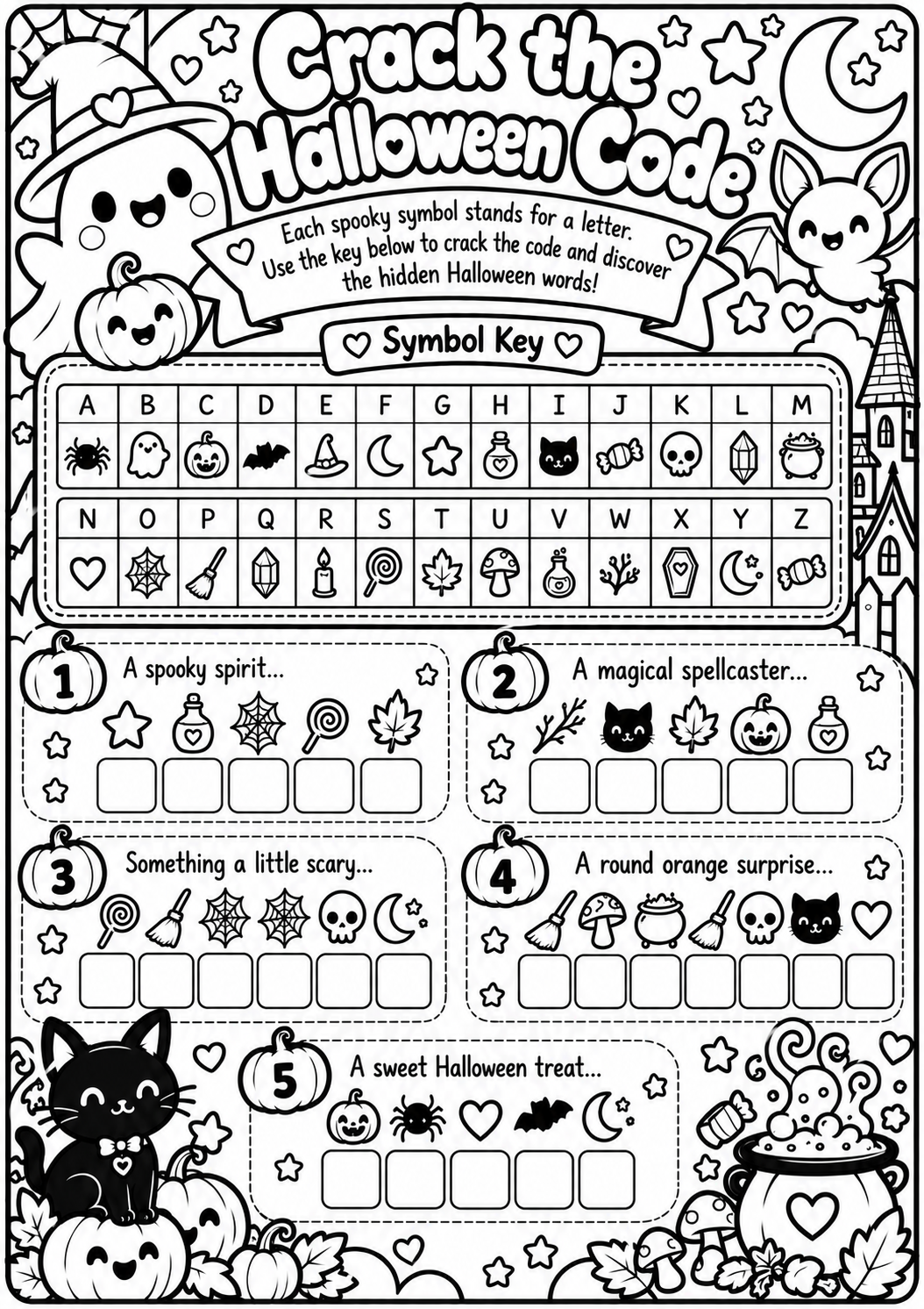 Little Spooks | FREE Halloween Activity Bundle for Kids | Printable PDF