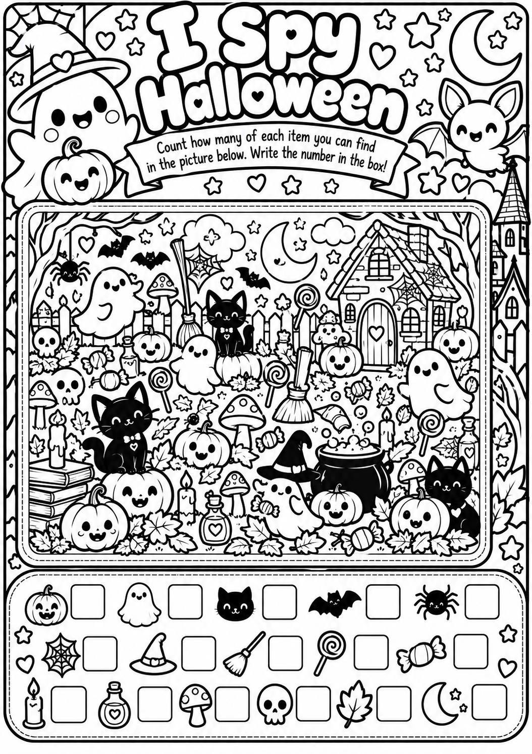 Little Spooks | FREE Halloween Activity Bundle for Kids | Printable PDF