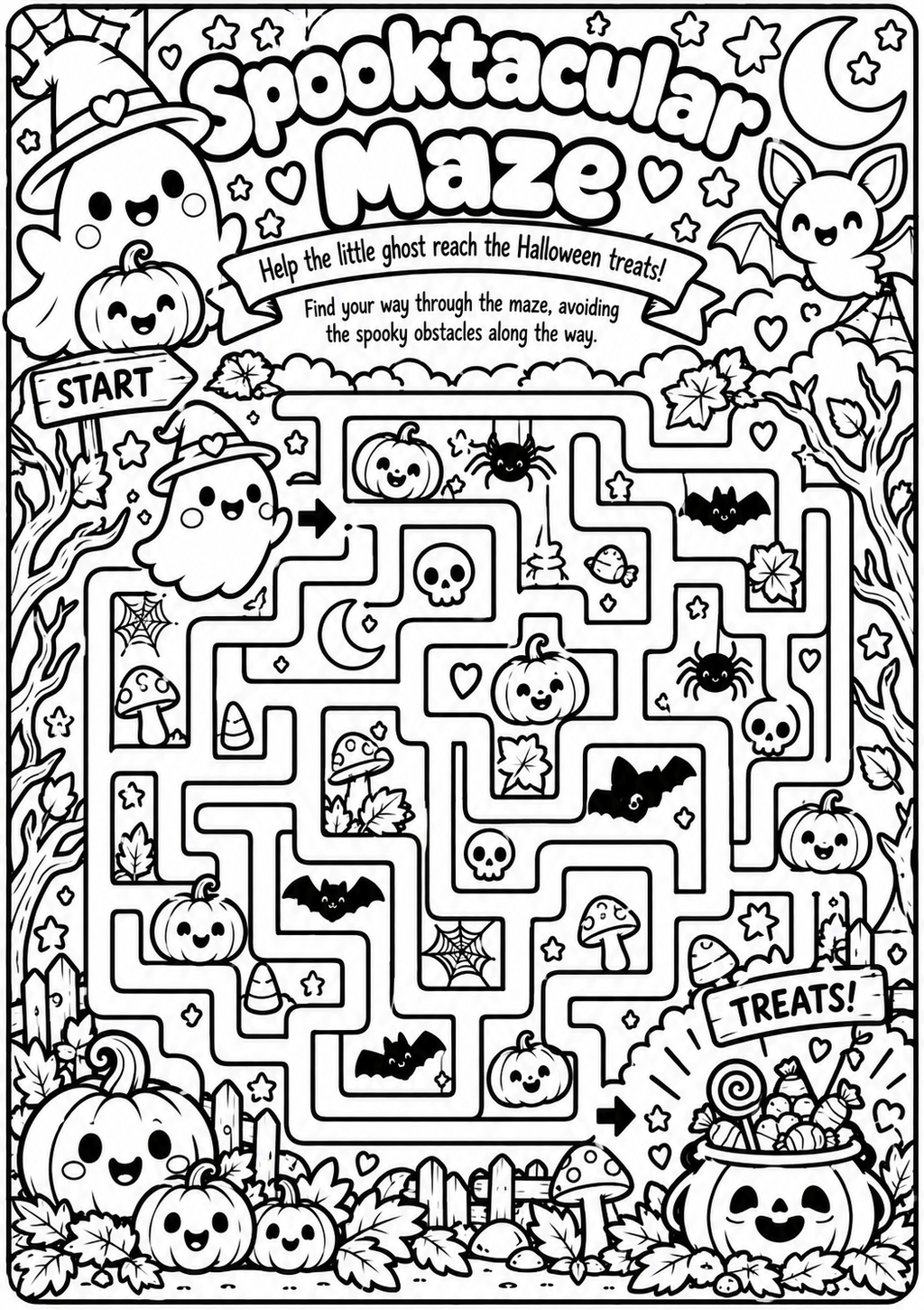 Little Spooks | FREE Halloween Activity Bundle for Kids | Printable PDF